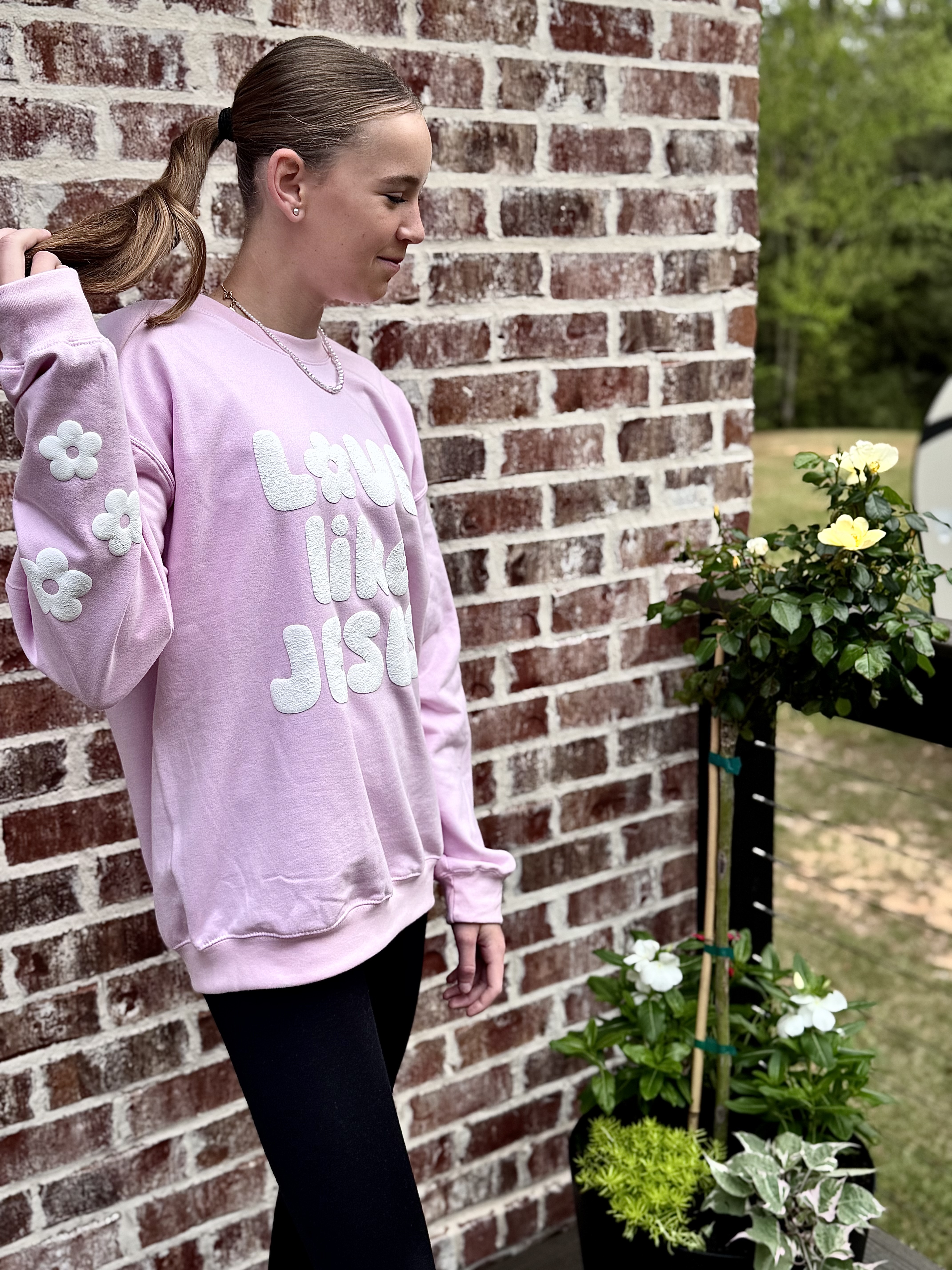 Love Like Jesus Crewneck — alternate view